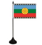 Tischflagge Mapuches Indianer 10 x 15 cm 
