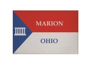 Aufnäher Marion City  (Ohio) Patch 9x 6   cm 
