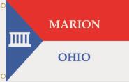 Fahne Marion City (Ohio) 90 x 150 cm 