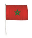 Stockflagge Marokko 30 x 45 cm 