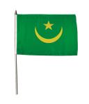 Stockflagge Mauretanien 30 x 45 cm 