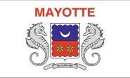 Fahne Mayotte 90 x 150 cm 