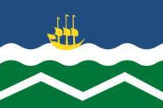Flagge Midden Delfland (Niederlande) 