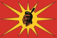 Flagge Mohawk Warrior Society 