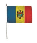 Stockflagge Moldawien 30 x 45 cm 