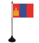 Tischflagge Mongolei 10 x 15 cm 