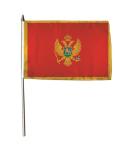 Stockflagge Montenegro 30 x 45 cm 