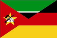 Flagge Mosambik - Deutschland 