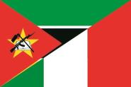 Aufkleber Mosambik-Italien 