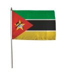 Stockflagge Mosambik 30 x 45 cm 