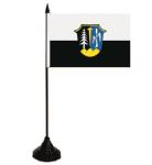 Tischflagge  Nagel ( Fichtelgebierge) 10x15 cm 
