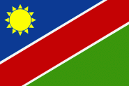 Flagge Namibia 