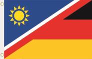 Fahne Namibia-Deutschland 90 x 150 cm 