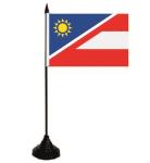 Tischflagge  Namibia-Österreich 10x15 cm 