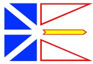 Flagge Neufundland 