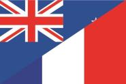Flagge Neuseeland - Frankreich 
