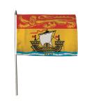 Stockflagge New Brunswick 30 x 45 cm 