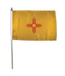 Stockflagge New Mexico 30 x 45 cm 