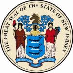 Aufkleber New Jersey Siegel Seal 