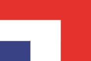 Flagge Niederlande - Frankreich 