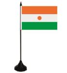 Tischflagge Niger 10 x 15 cm 