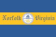 Flagge Norfolk City Virginia 
