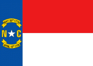 Flagge North Carolina 