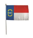 Stockflagge North Carolina 30 x 45 cm 