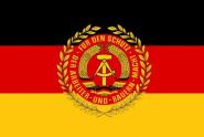 Flagge DDR NVA Truppenfahne 