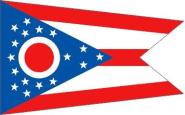 Miniflag Ohio 10 x 15 cm 