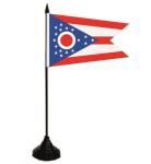 Tischflagge Ohio 10 x 15 cm 