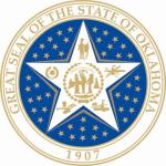 Aufkleber Oklahoma Siegel Seal 