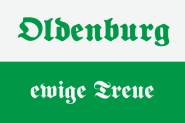 Flagge Oldenburg ewige Treue 