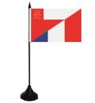 Tischflagge Oman-Frankreich 10 x 15 cm 