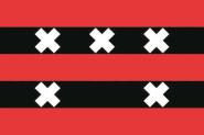 Flagge Ouder-Amstel (Niederlande) 