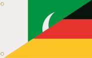 Fahne Pakistan-Deutschland 90 x 150 cm 