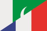 Flagge Pakistan - Italien 