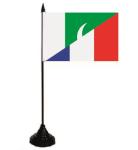 Tischflagge Pakistan-Frankreich 10 x 15 cm 