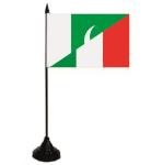 Tischflagge Pakistan-Italien 10 x 15 cm 