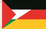 Fahne Palästina-Deutschland 90 x 150 cm 