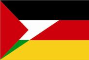Flagge Palästina - Deutschland 
