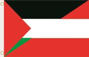 Fahne Palästina-Österreich 90 x 150 cm 