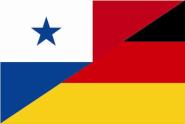 Aufkleber Panama-Deutschland 