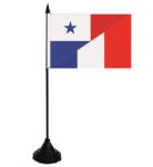 Tischflagge Panama-Frankreich 10 x 15 cm 