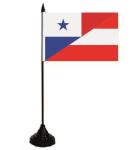 Tischflagge  Panama-Österreich 10x15 cm 