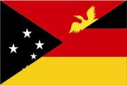 Flagge Papua Neuguinea - Deutschland 