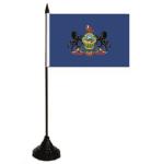Tischflagge Pennsylvania 10 x 15 cm 