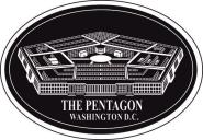 Aufkleber USA Pentagon Emblem 