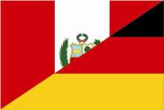 Flagge Peru - Deutschland 