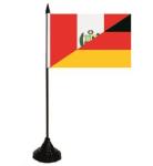 Tischflagge Peru-Deutschland 10 x 15 cm 